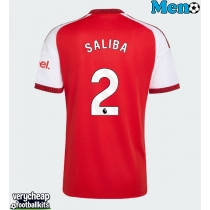Arsenal William Saliba #2 Replica Home Shirt 2026-27 Short Sleeve